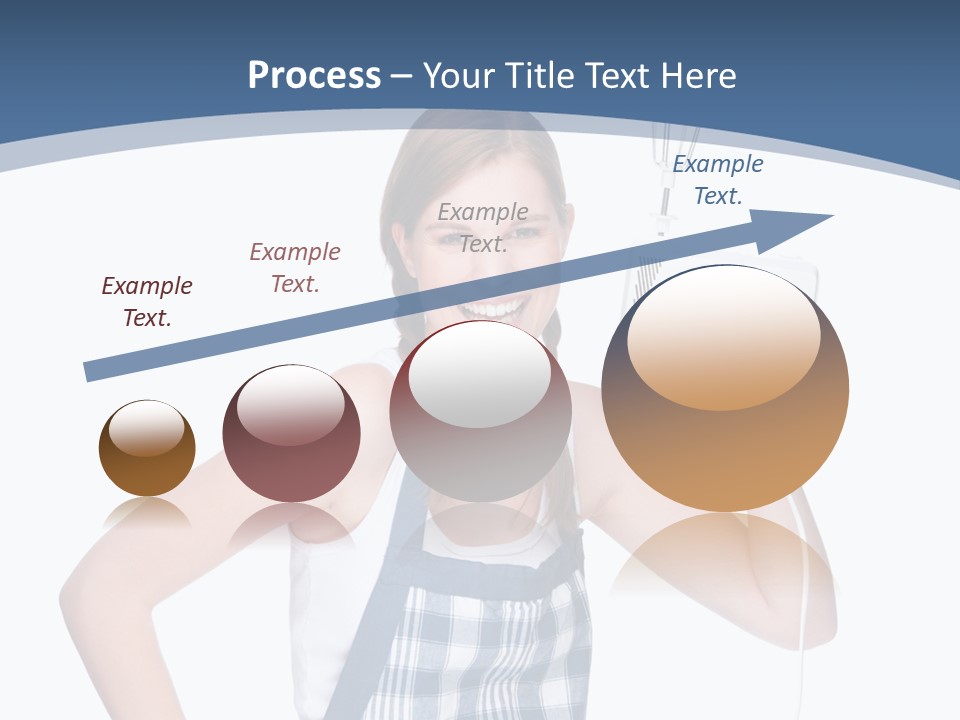 Brunette Cheerful Toothy PowerPoint Template