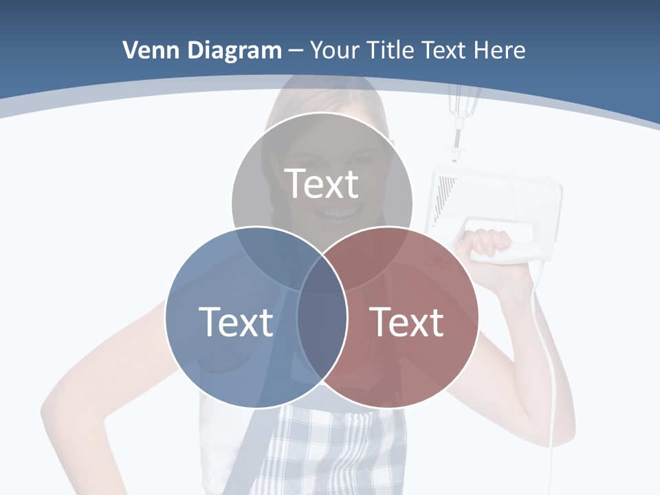 Brunette Cheerful Toothy PowerPoint Template