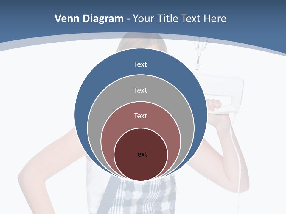 Brunette Cheerful Toothy PowerPoint Template