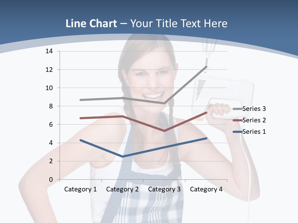 Brunette Cheerful Toothy PowerPoint Template
