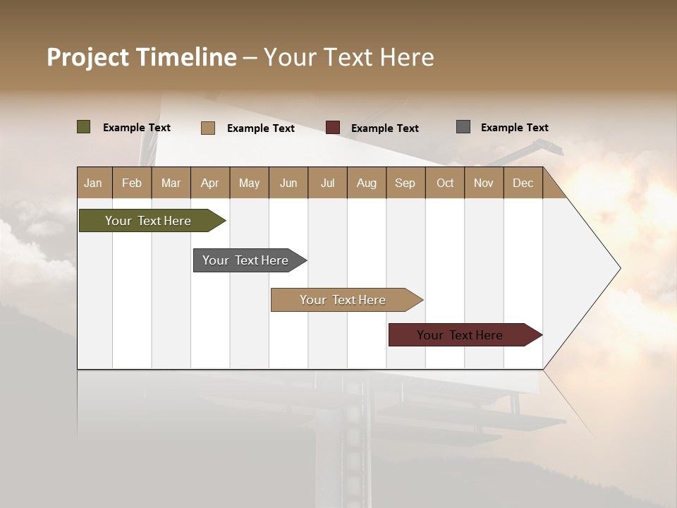 A Billboard With A Cloudy Sky In The Background PowerPoint Template