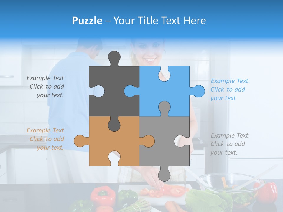 Girlfriend Young Wife PowerPoint Template