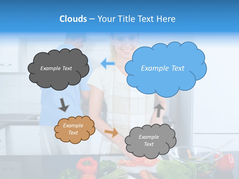 Girlfriend Young Wife PowerPoint Template