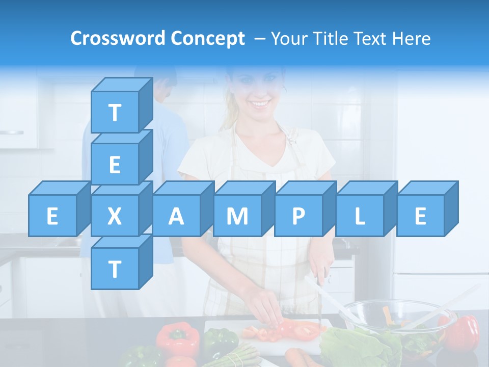 Girlfriend Young Wife PowerPoint Template