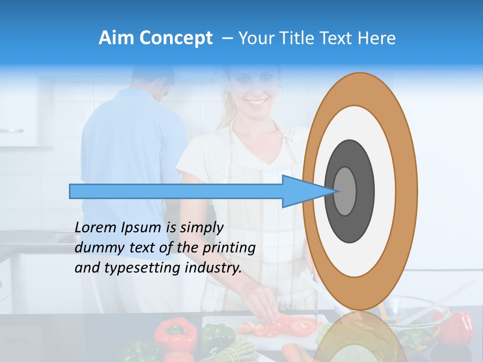 Girlfriend Young Wife PowerPoint Template