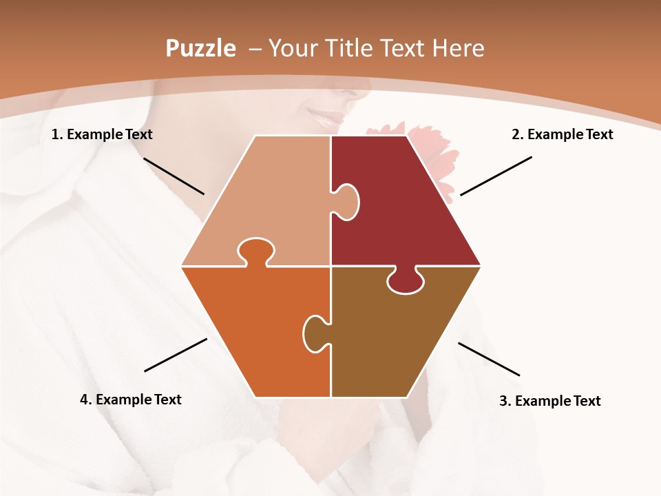 Flower Beauty Skincare PowerPoint Template