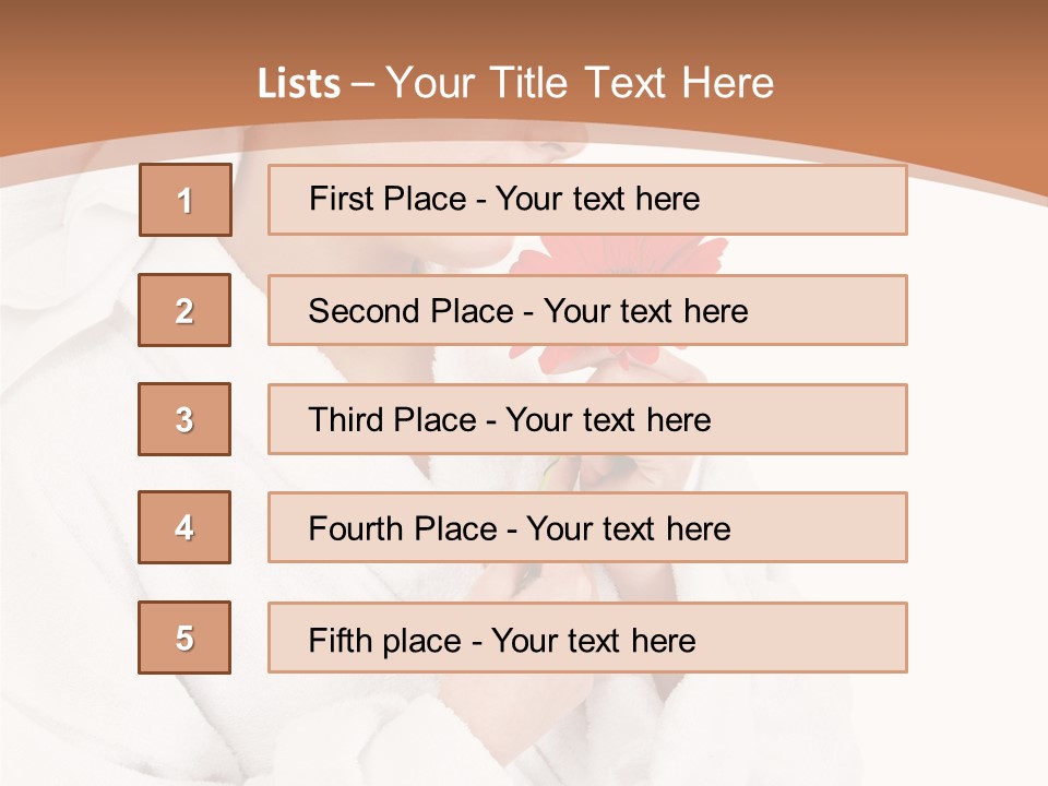 Flower Beauty Skincare PowerPoint Template