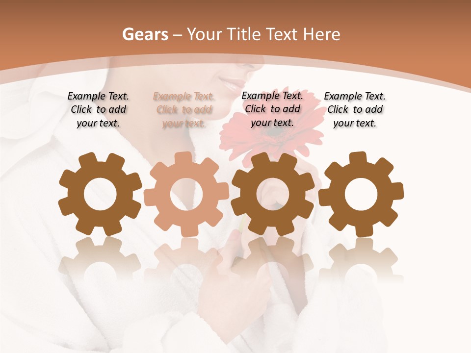 Flower Beauty Skincare PowerPoint Template