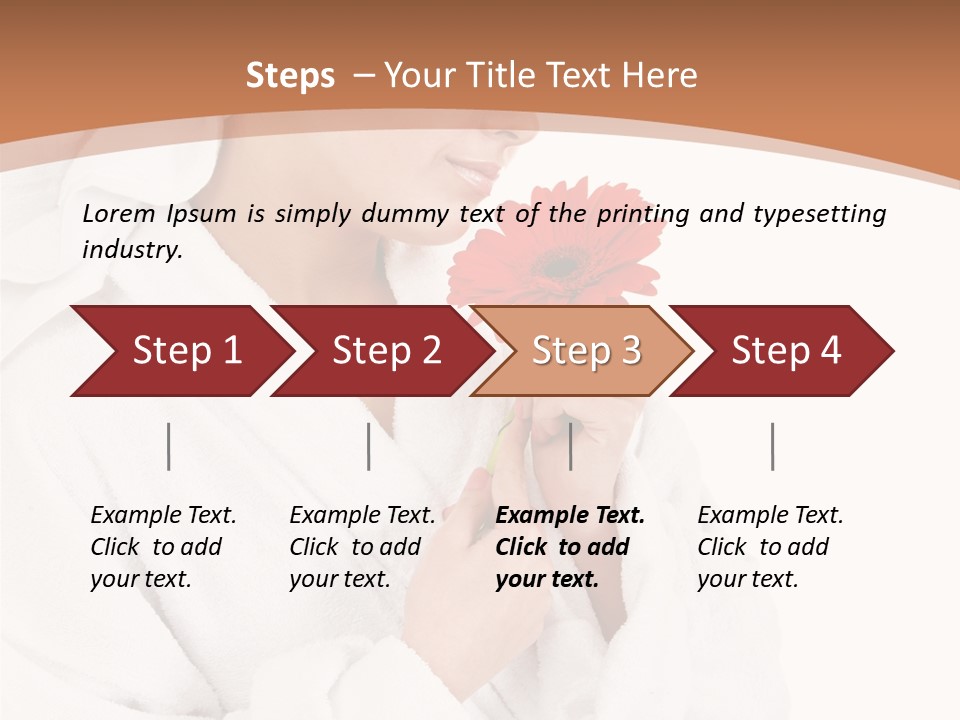 Flower Beauty Skincare PowerPoint Template