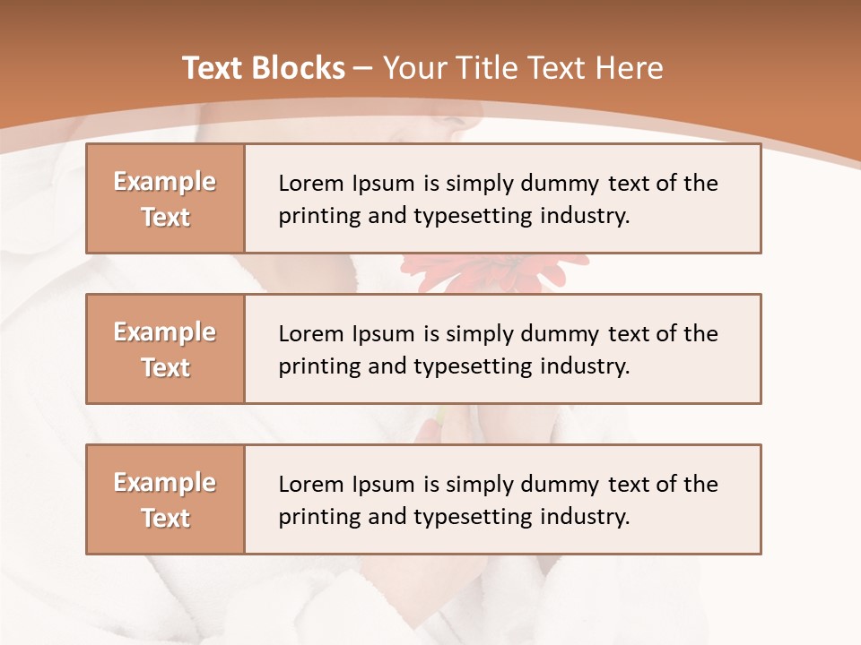 Flower Beauty Skincare PowerPoint Template