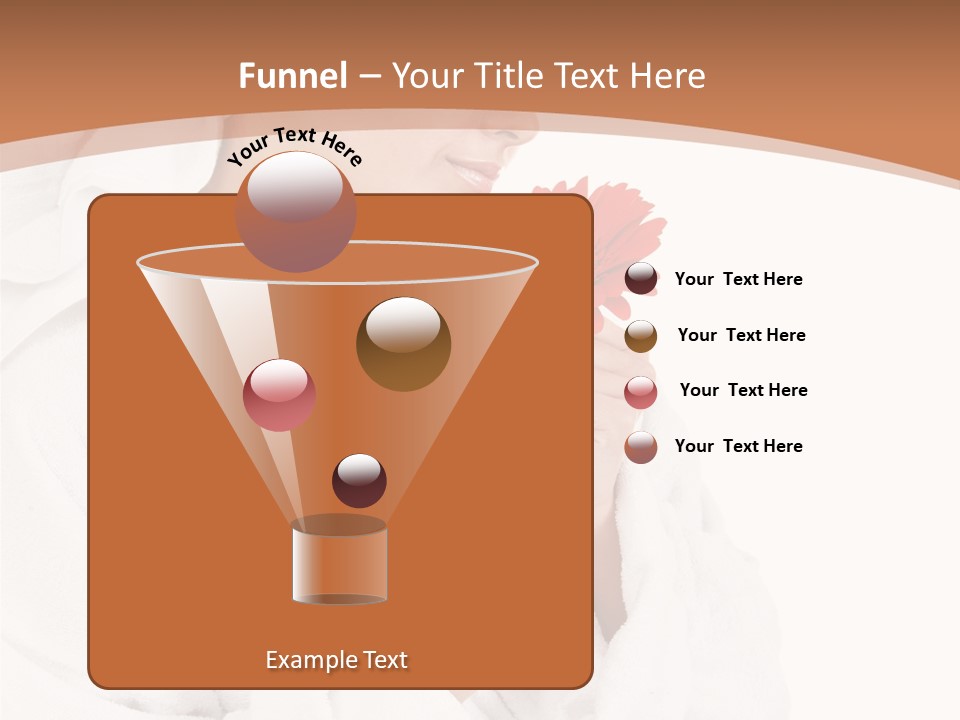 Flower Beauty Skincare PowerPoint Template