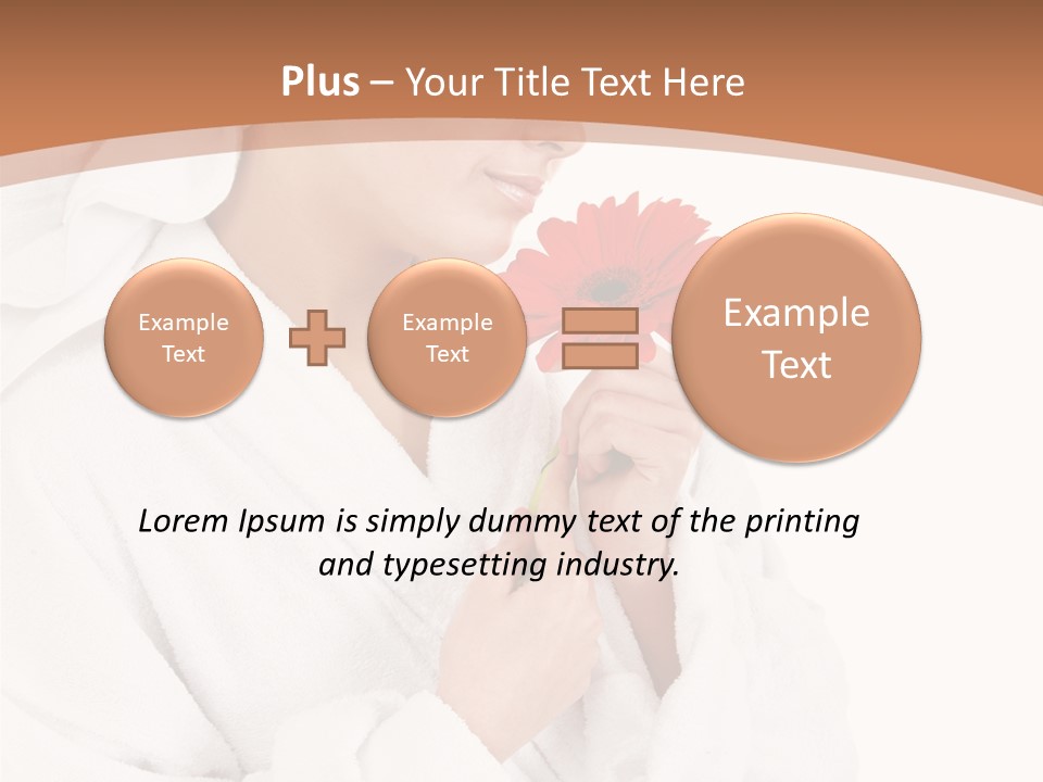 Flower Beauty Skincare PowerPoint Template