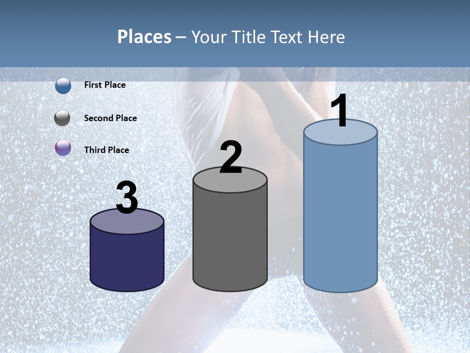 Dark Water Caucasian PowerPoint Template