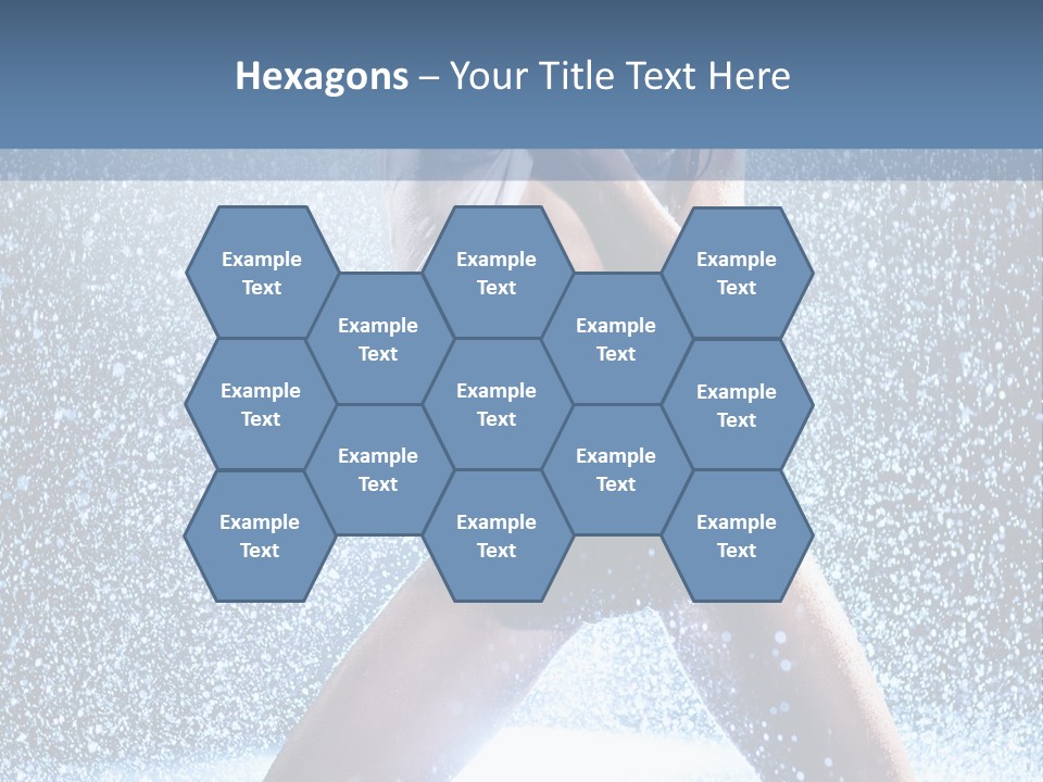 Dark Water Caucasian PowerPoint Template