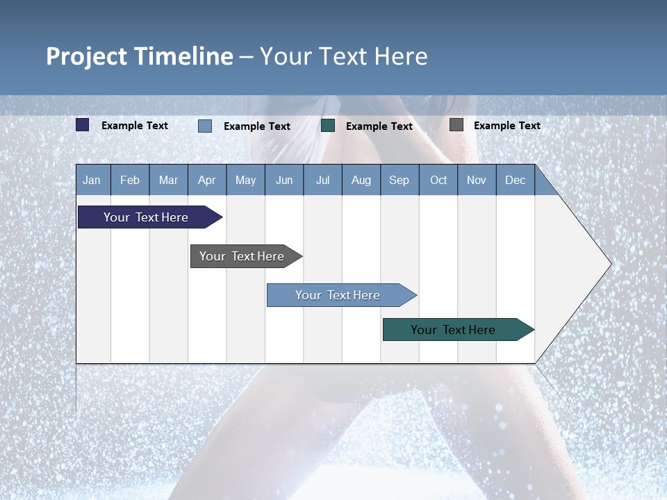 Dark Water Caucasian PowerPoint Template