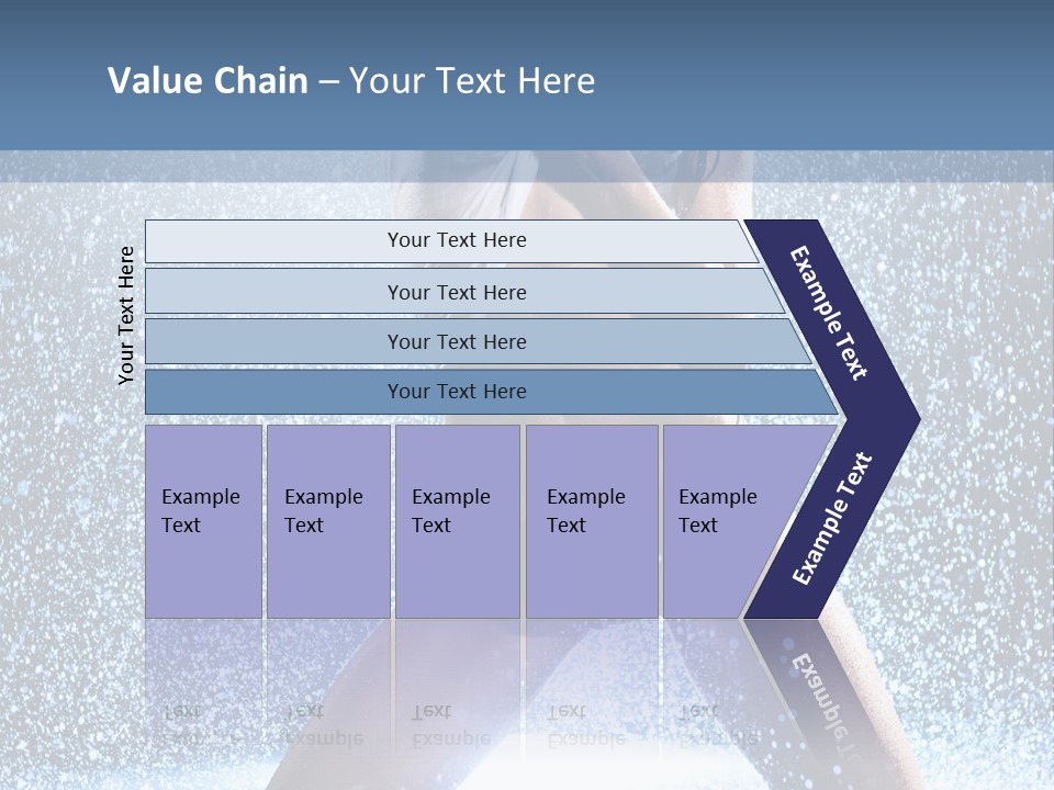 Dark Water Caucasian PowerPoint Template