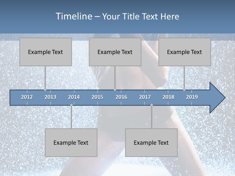 Dark Water Caucasian PowerPoint Template