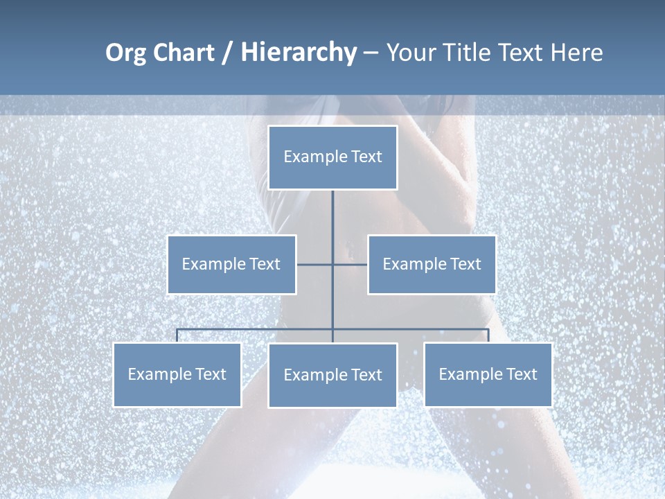 Dark Water Caucasian PowerPoint Template