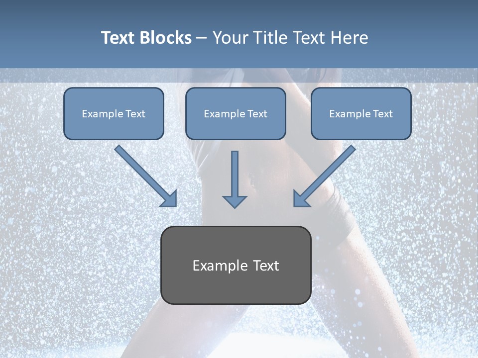 Dark Water Caucasian PowerPoint Template