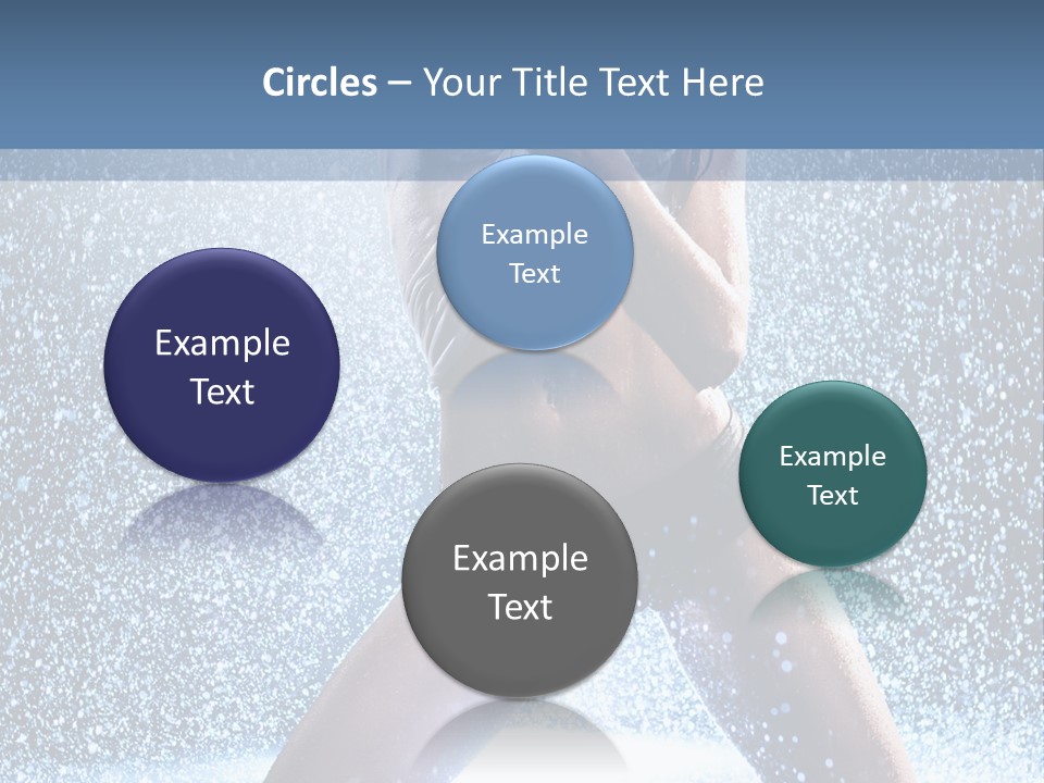 Dark Water Caucasian PowerPoint Template