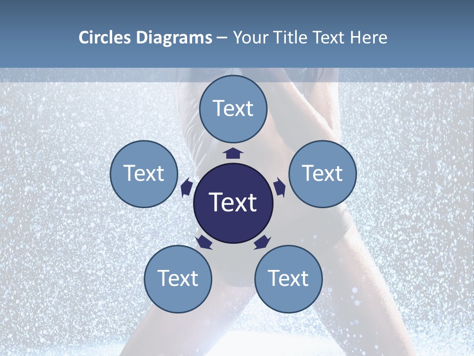 Dark Water Caucasian PowerPoint Template