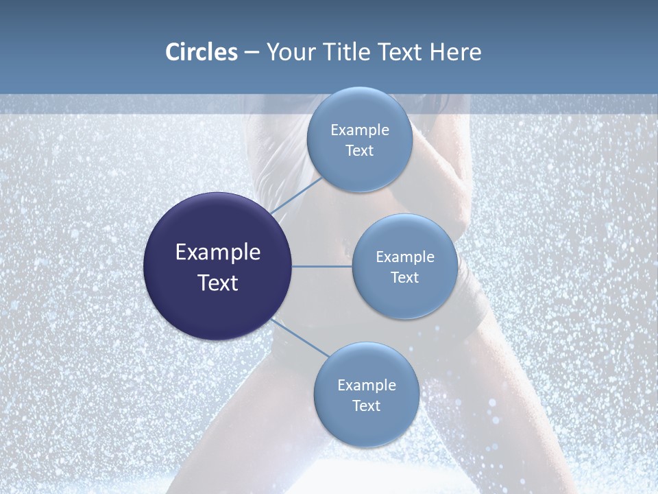 Dark Water Caucasian PowerPoint Template