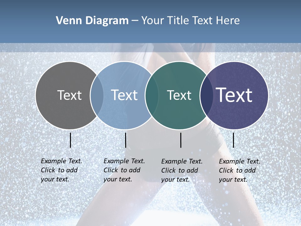 Dark Water Caucasian PowerPoint Template