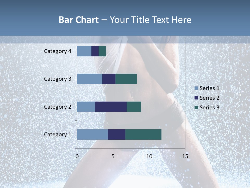 Dark Water Caucasian PowerPoint Template