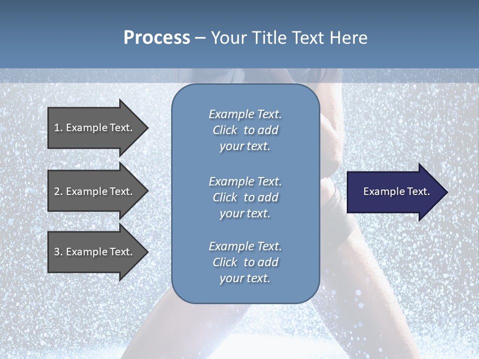 Dark Water Caucasian PowerPoint Template