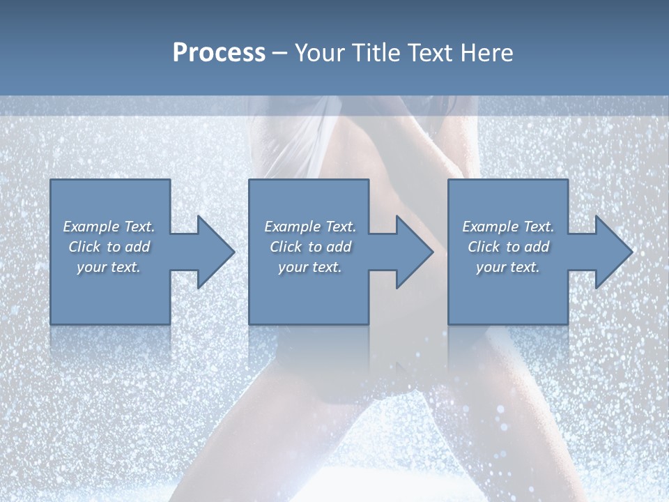 Dark Water Caucasian PowerPoint Template