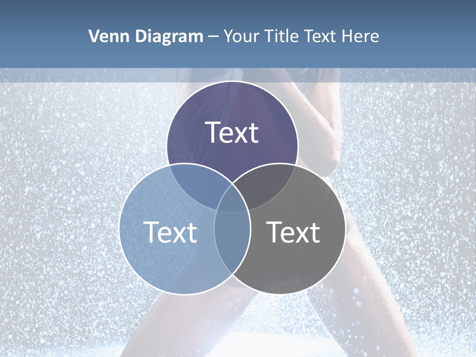 Dark Water Caucasian PowerPoint Template