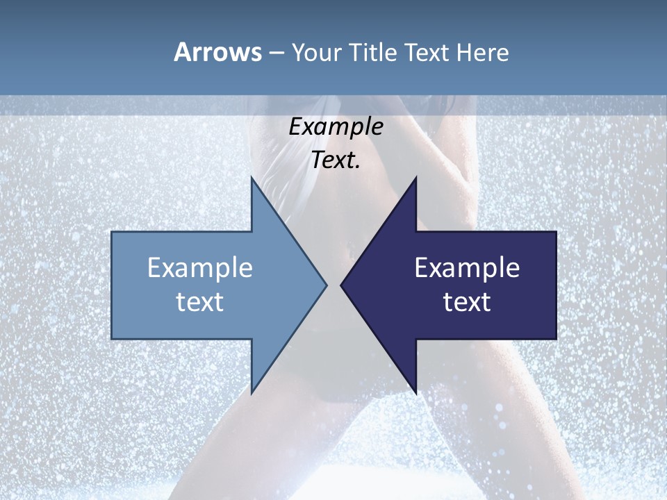 Dark Water Caucasian PowerPoint Template