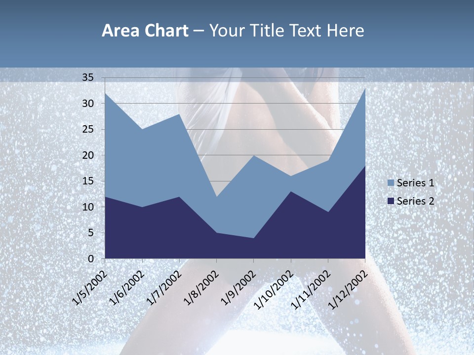 Dark Water Caucasian PowerPoint Template