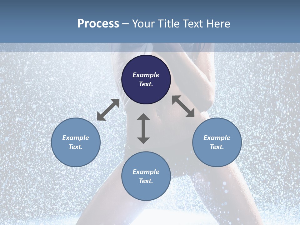 Dark Water Caucasian PowerPoint Template