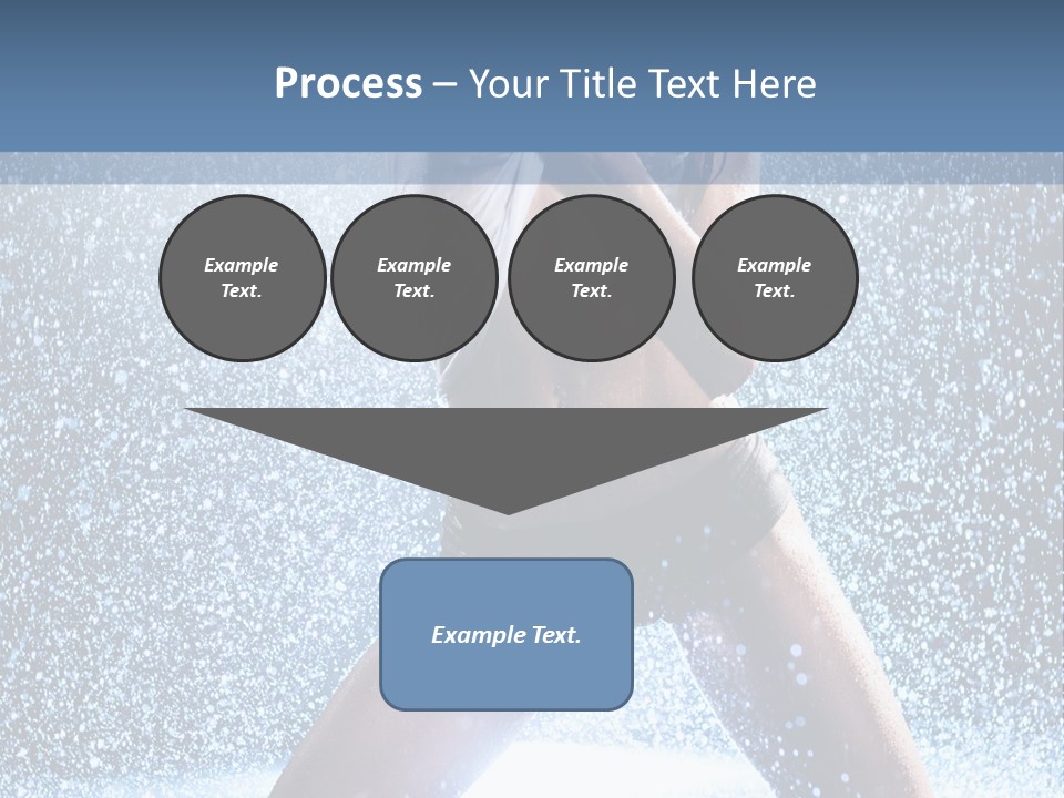 Dark Water Caucasian PowerPoint Template