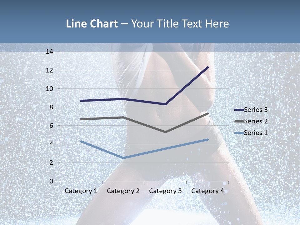 Dark Water Caucasian PowerPoint Template