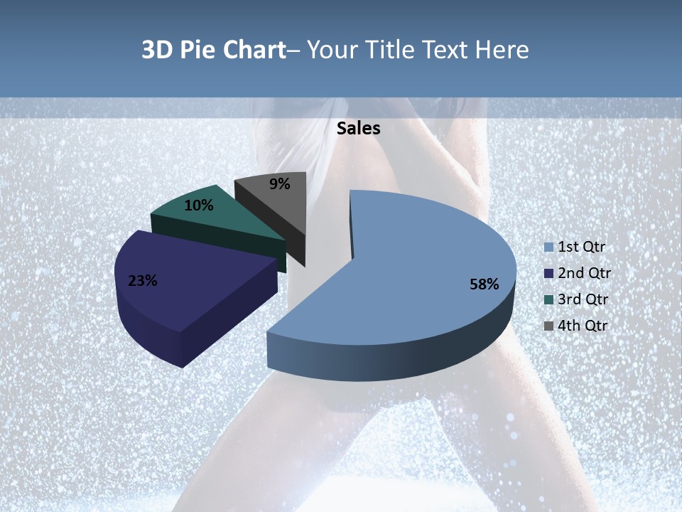 Dark Water Caucasian PowerPoint Template