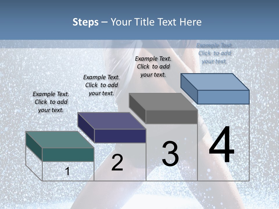 Dark Water Caucasian PowerPoint Template