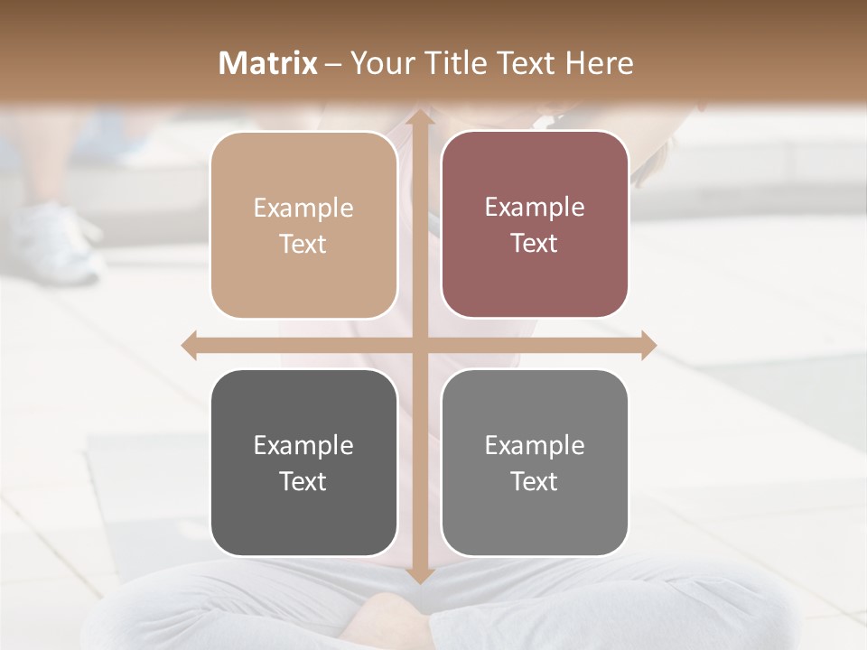 Frozen Cute Gold PowerPoint Template