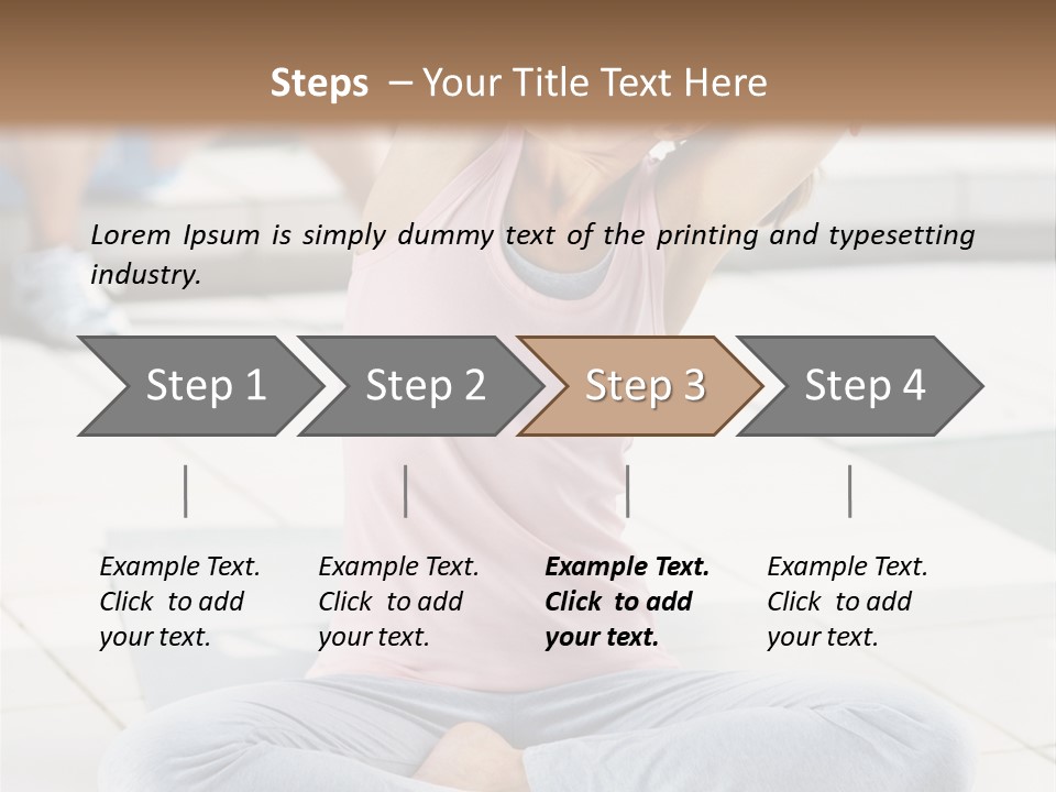 Frozen Cute Gold PowerPoint Template