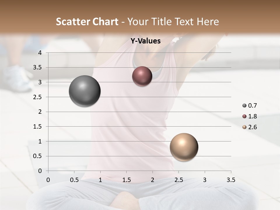 Frozen Cute Gold PowerPoint Template