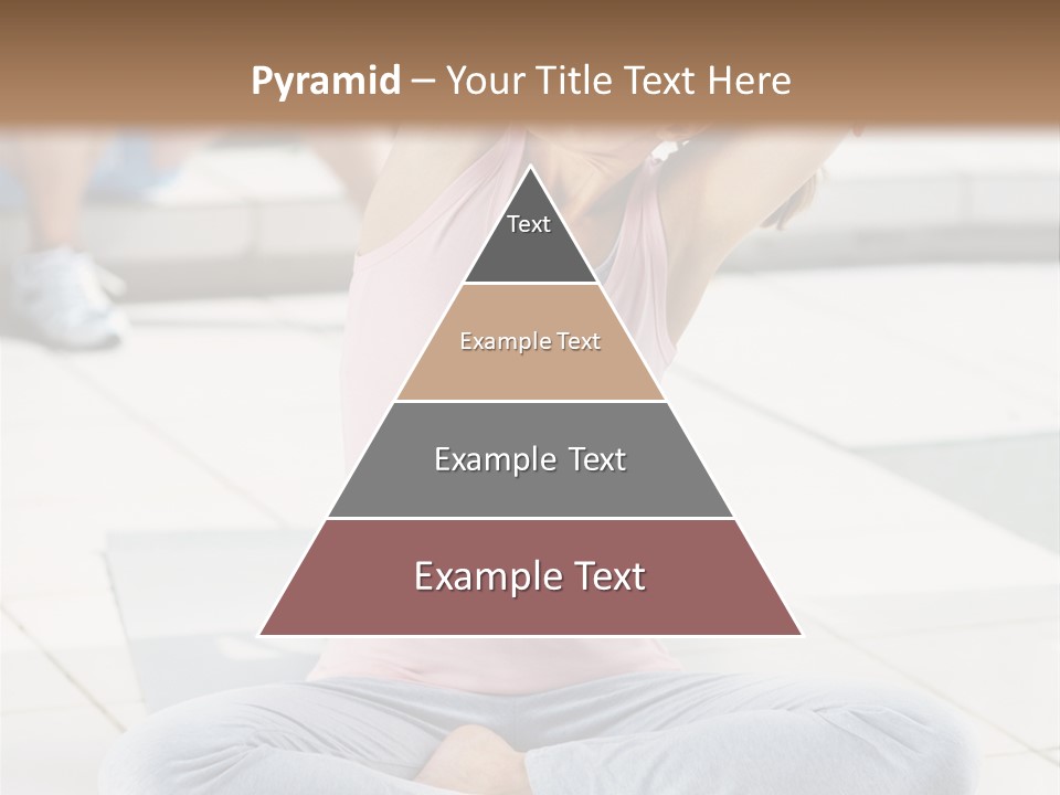 Frozen Cute Gold PowerPoint Template