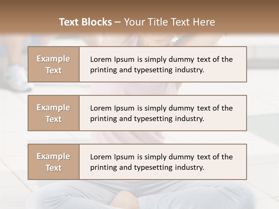 Frozen Cute Gold PowerPoint Template