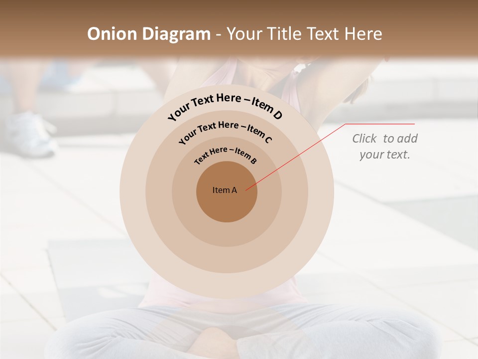 Frozen Cute Gold PowerPoint Template