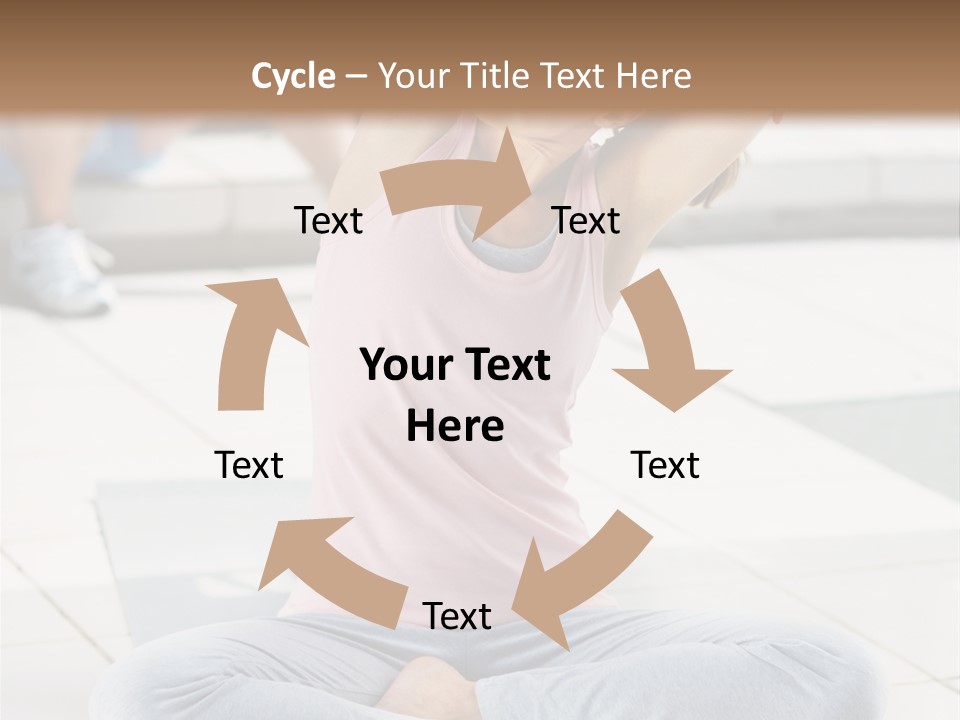 Frozen Cute Gold PowerPoint Template