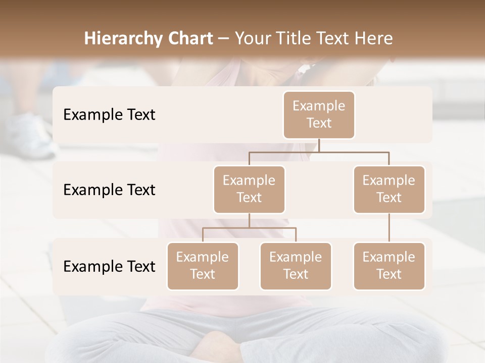 Frozen Cute Gold PowerPoint Template