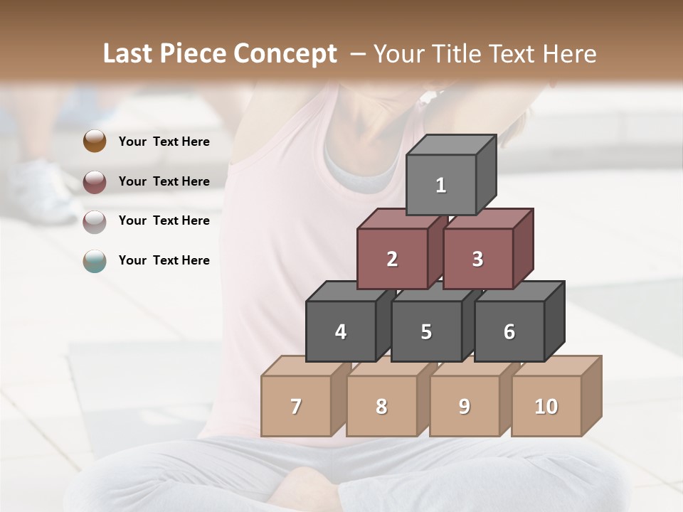 Frozen Cute Gold PowerPoint Template