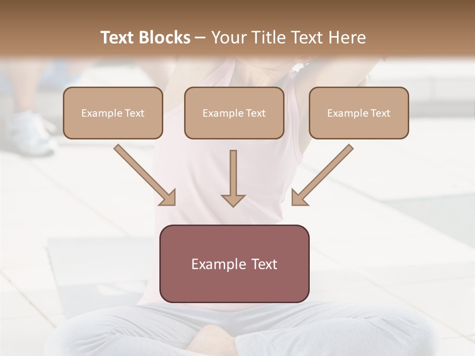 Frozen Cute Gold PowerPoint Template