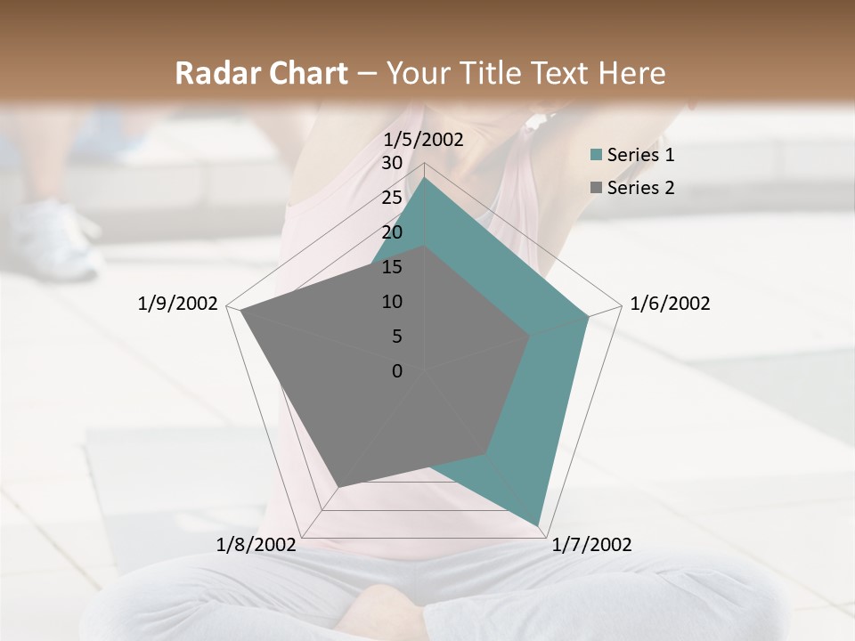 Frozen Cute Gold PowerPoint Template