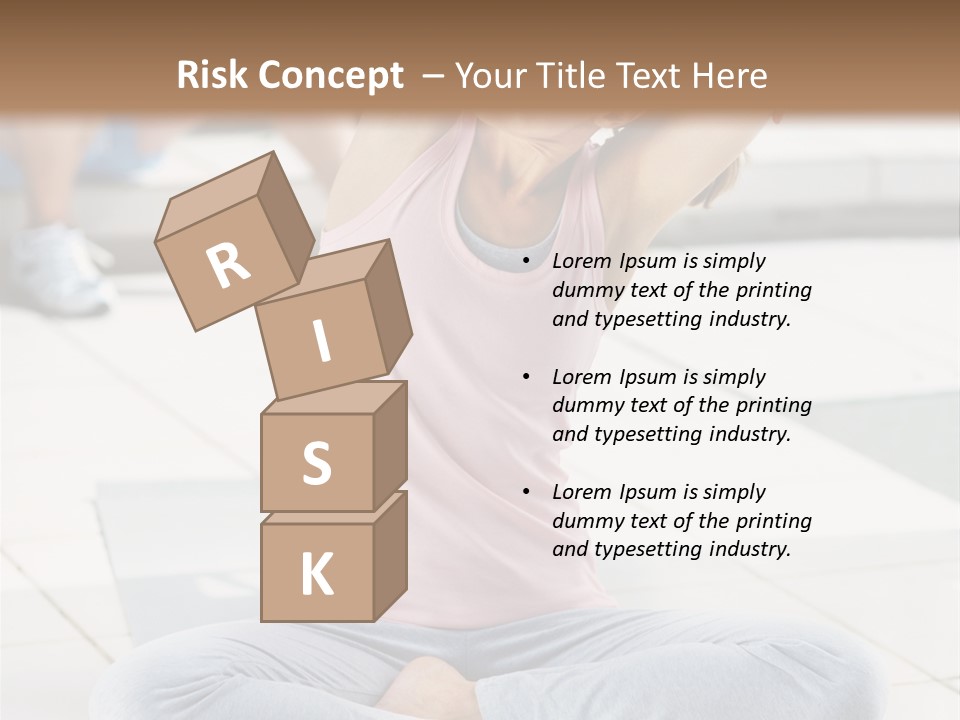 Frozen Cute Gold PowerPoint Template